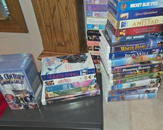 VHS tapes