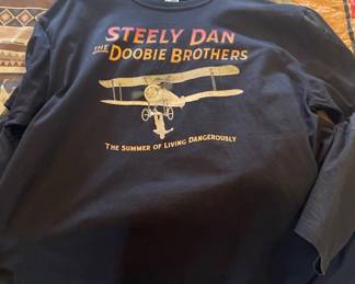 steely dan doobie brothers vintage t shirt