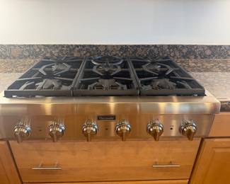 GAS COOK RANGE- NOT LOCATED AT THIS SALE.   PLEASE INQUIRE