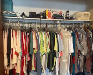 Clothes and Vintage Electronics