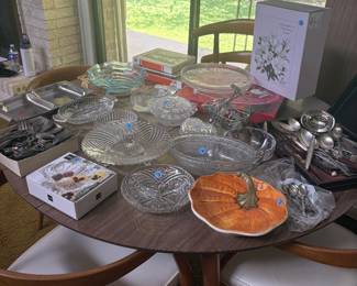 Crystal Serving Pieces