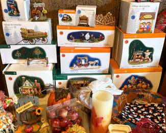 Dept 56 Halloween Village pieces