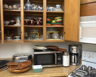 Dishes, Tea Sets, Appliances