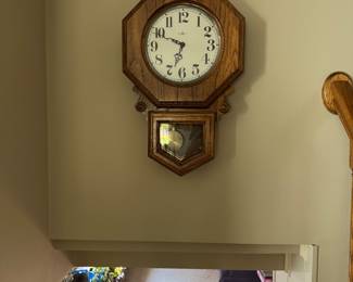 Howard Miller Wood Chiming Clock