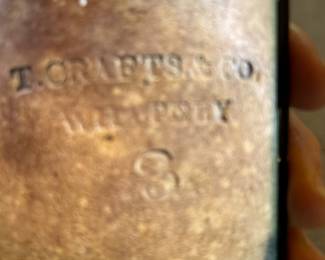 T. CROFTS CO WHATLEY #3 POTTERY