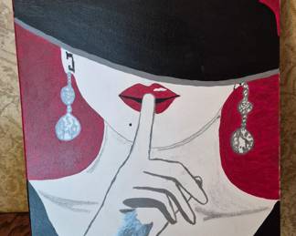 Original local artist Brett Masters painting 