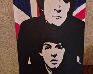 Original local artist Brett Masters painting 