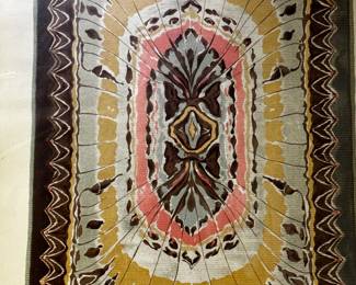 Detailed design print for rug