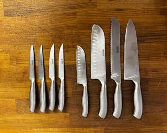 Set of Thomas knives with steak knives