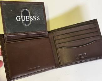 New Guess leather wallet