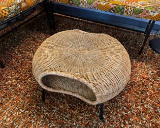 Ikea foot stool with storage