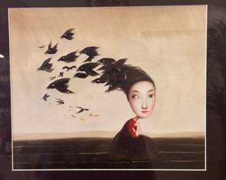 Nicoletta Ceccoli - Sheryle painting