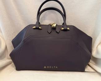 Delta Airlines signature bag by Zack Posen