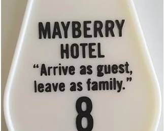 mayberry hotel key