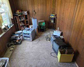 Some electronics and TVs