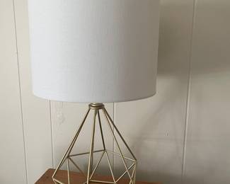 Pair of these modern style lamps 