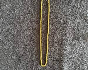  20” Gold-Plated Titanium Steel Wave Chain Necklace