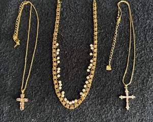 Vintage Costume Jewelry Necklaces & Cross Pendant Collection