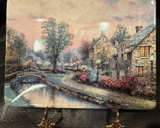 Thomas Kinkade collectible plates