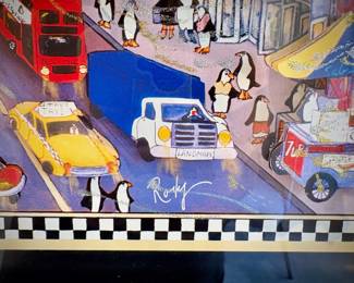 Roxy framed art - Times Square, New York City