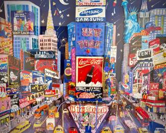 Roxy framed art - Times Square, New York City