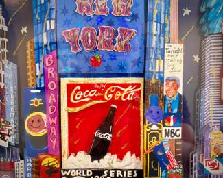 Roxy framed art - Times Square, New York City
