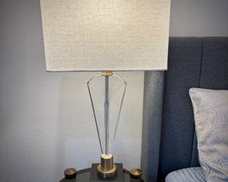 Pair of West Elm lamps
