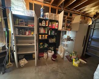Storage Cabinets and Garage Items