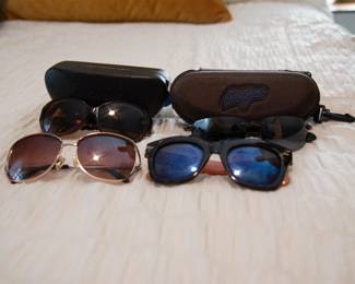 various sunglasses