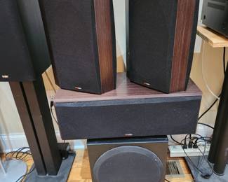 Polk speakers