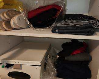 fabric, yarn, sewing supplies