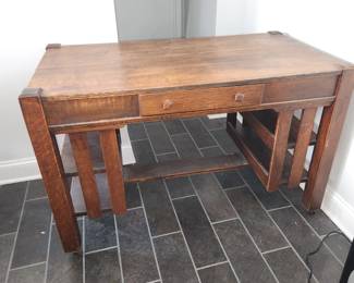 antique Arts & Crafts desk