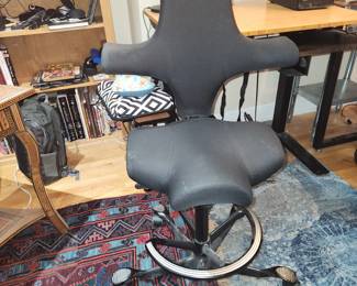 2 adjustable chairs by HAG Capisco (RETAIL is $1,134)