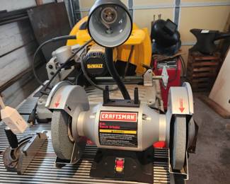 Never used Craftsman 8 inch bench grinder
