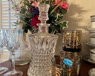 Crystal Decanter, barware
