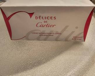 CARTIER DELICES DE CARTIER LOTION (UNOPENED)