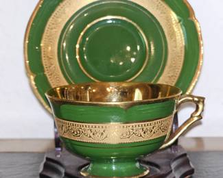 LIMOGES CUP AND SAUCER SET