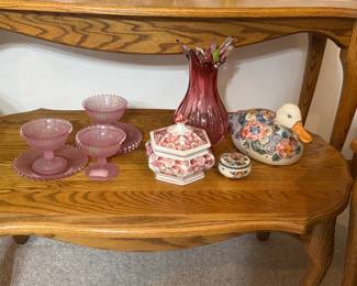 Delfware and Dalzell Viking Glassware