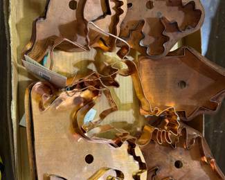 XL copper cookie cutters