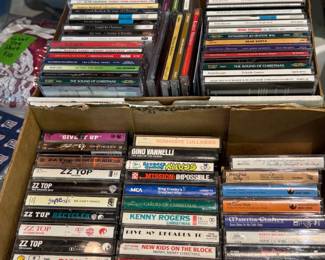 Cassettes and CDs