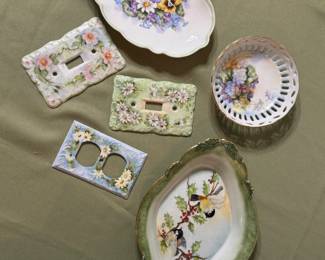 Hand Painted Porcelain Items