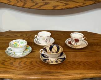 Mid Century Tea Cups