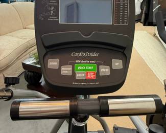Cardio Strider Elliptical Recumbent Exercise Equipment