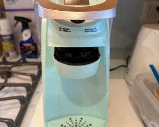 Aqua Keurig Coffee Maker