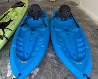 Blue Kayak