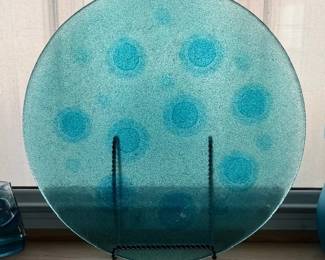 Round Glass Art Disc