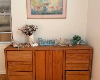 Solid Oak Dresser