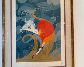 Limited Edition Signed Art by ERTE