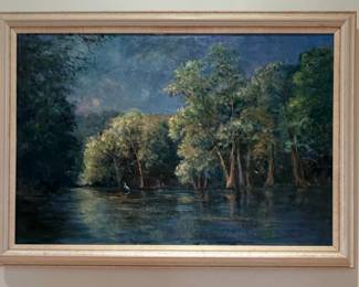 Original Oil Painting "Old Florida"