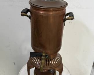 Solid Copper Samovar